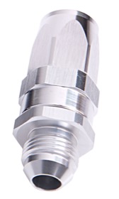 <strong>Male AN Taper Swivel Straight Hose End -8AN to -8AN</strong><br /> Silver Finish. Suit 100 & 450 Series Hose
