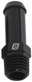 <strong>Male NPT to Barb Straight Adapter 1/16" to 1/4"</strong><br /> Black Finish
