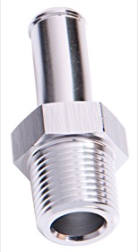 <strong>Male NPT to Barb Straight Adapter 3/4" to 3/4"</strong><br /> Silver Finish
