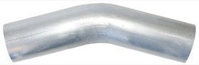 <strong>30° Aluminium Mandrel Bend 2" (51mm) Dia. </strong><br /> 1/16" (1.63mm) Wall. 5-1/2" (140mm) Leg
