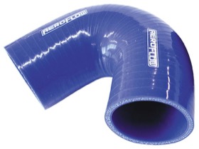 <strong>135° Silicone Hose Elbow 1-1/2" (38mm) I.D</strong><br />Gloss Blue Finish. 3-15/16" (100mm) Leg
