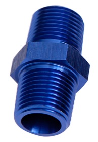 <strong>NPT Male Coupler 3/8" </strong><br /> Blue Finish
