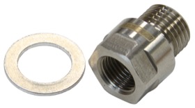 <strong>Metric Port Reducer M12 x 1.5 to 1/8" </strong><br /> Stainless Steel