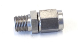 <strong>Male NPT to Female AN Straight Fitting 1/8" to -3AN</strong><br />Stainless Steel
