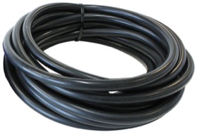 <strong>Silicone Vacuum Hose<strong><br />1/8" (3mm) I.D, Wall 4mm, 5 Foot (1.5m)  Roll, Black