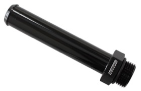 <strong>ORB Barb Adapters </strong><br /> -8 ORB to 5/8" (16mm) Barb, 100mm OAL, Black Finish
