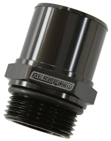 <strong>ORB Barb Adapters </strong><br /> -16 ORB to 1-3/8" (35mm) Barb, 55mm OAL, Black Finish
