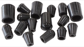 <strong>16-Piece Vacuum Blank-Off Plug Kit (Black Finish)</strong><br />
