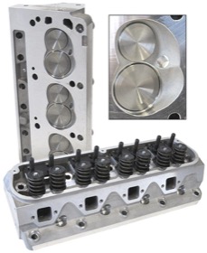 <strong>Complete Aluminium Cylinder Heads (Pair), 175cc Runner with 60cc Chamber </strong><br /> Suit Small Block Ford
