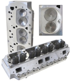 <strong>Complete Aluminium Cylinder Heads (Pair), 210cc Runner with 84cc Chamber </strong><br /> Suit Big Block Chrysler
