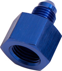 <strong>AN Flare Reducer Female/Male -4AN to -3AN </strong><br />Blue Finish
