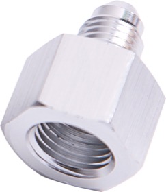 <strong>AN Flare Reducer Female/Male -16AN to -12AN </strong><br />Silver Finish
