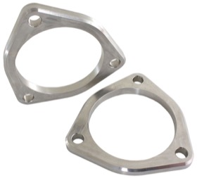 <strong>4-Bolt Stainless Steel Flange</strong><br /> 4" (101.6mm) I.D x 3/8" (9.52mm) Thick
