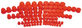 <strong>Plastic Dust Caps & Plugs</strong><br /> 96 piece assorted sizes from -3AN to -20AN
