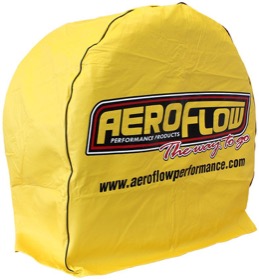 <strong>Tyre Cover </strong> <br />Fits tyres up to 34-1/2" diameter, High quality yellow vinyl. Each

