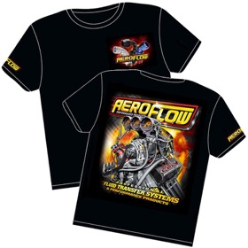 <strong>Aeroflow 'Nitro Hemi' Black T-Shirt</strong> <br />Toddler Size 4