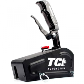 TCI Outlaw Automatic Shifter Cable Operated 3-Speed Forward Pattern W/Cover (In Black)