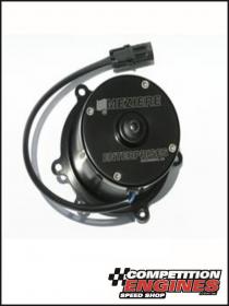 Meziere WP118HD, 100 Series Electric Water Pump Chev LT1, Heavy Duty Motor, 50 GPM, Black Anodized Finish
