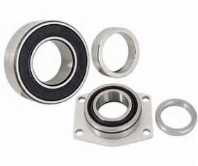 Strange Timken Tapered Axle Bearings,Locking Ring And Outboard Seal 1.562''Bore For 3.150 ID Housing Ends Pair