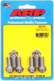 ARP  Engine Mount Bolts, 12 Point Polished Stainless Steel Mount To Block,  Chev  SB & BB