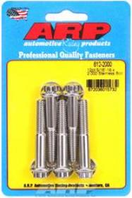 ARP 12 Point 3/8 Wrench Head 5/16-18 2.000 length Stainless Steel Polished Pack of 5