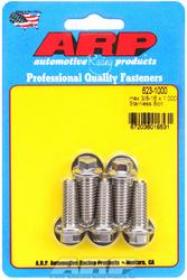 ARP  HEX 3/8 Wrench Head 3/8-16 1.000 length Stainless Steel Polished Pack of 5