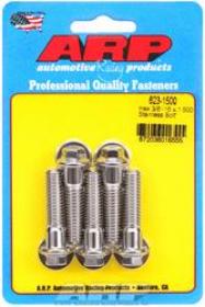 ARP  HEX 3/8 Wrench Head 3/8-16 1.500 length Stainless Steel Polished Pack of 5