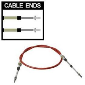TCI Shifter Cable 5ft Length 2in Stroke  Morse Style Threaded/Threaded Ends