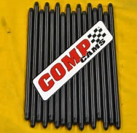 Comp Cams Hi-Tech Chromoly Pushrods Heat-Treated .080 Thick 3/8'' 8.280in/9.250ex Length Suit Std Length Chevy Big Block Set Of 16