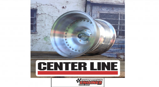 CENTERLINE AUTO DRAG 005P-57061-06  15 in. x 7 in., 5 x 4.75 in. Bolt Circle, 3.760 in. BS GM