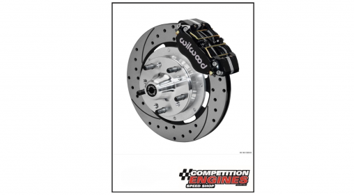 Wilwood DynaPro Dust-Boot Big Brake Front Brake Kits 140-13203-D  Front, Cross-drilled/Slotted Rotors, 4-piston Calipers Chev
