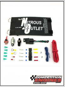 Nitrous Outlet X-Series Nitrous Bottle Heater Kits  Pressure Controlled, 12 V DC, 5 lbs./10 lbs./15 lbs. Bottle Size, -6 AN, Kit 22-64001-6