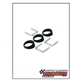AUTOMETER  2234  ANGLE RINGS, 3 PCS., BLACK, FOR 2-1/16