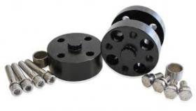Universal Billet 1'' Fan Spacer Kit Fits Holden, Ford & Chev. 5/16-24 Bolts Reducer Bushing For 5/8 or 3/4 Water Pump Shaft 