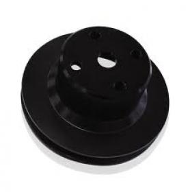 Holden V8 Small Bearing Water Pump Pulley (Polished & Black)