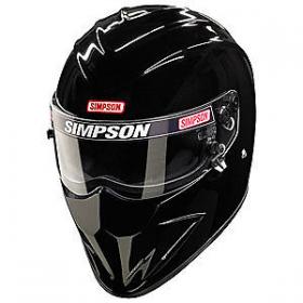 SIMPSON  4297002  Diamondback Helmet Snell SA 2010 Black Size 7 INCH SMALL