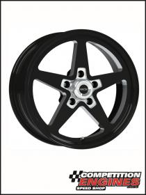 Vision Wheel 571-7461B-24 - Vision American Muscle 571 Sport Star II Black Wheels