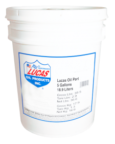 Lucas Racing Only High Performance Motor Oil - Motor Oil, Race Only, Semi-Synthetic, 20W50, 5 Gallons, Each