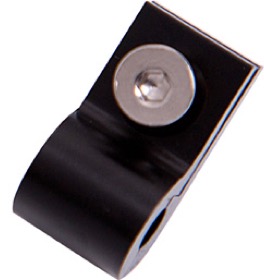 <strong>Billet Aluminium P-Clamp 7/16" (11.1mm) </strong><br />Suit -4 Braid & -6 PTFE Hose, Black Finish
