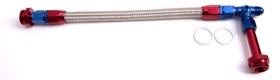 <strong>Carburettor Inlet Rail Kit 3310 VAC</strong> <br /> Blue Finish. Suits Holley Dual Fuel Line