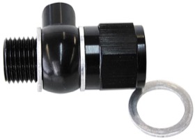 <strong>Oil Pressure Adapter </strong><br />Suit Holden/Chevy LS series engine, 1/8" NPT port, Black finish