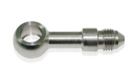 <strong>Stainless Steel Long Banjo to Male AN -4AN</strong> <br />10mm (3/8") to -4AN Male