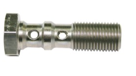 <strong>Stainless Steel Double Banjo Bolt 7/16"-20</strong><br /> 30mm Length