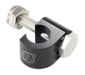 <strong>Billet Aluminium Clip Style Cable Mount</strong> <br />Half Clamp, Black