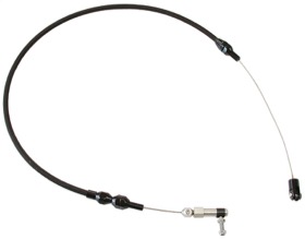 <strong>Stainless Steel Throttle Cable - 24" Length</strong><br />Black