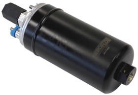 <strong>EFI Electric In-tank/External Fuel Pump 625 HP</strong><br /> M14 x 1.5mm Inlet, M12 x 1.5mm Outlet, similar to Bosch 979
