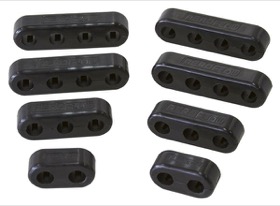 <strong>Ignition Lead Separators</strong><br /> Bakelite lead separator kit (4x4, 2x 3, 2x2) suits up to 9mm leads.