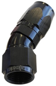 <strong>550 Series Cutter One-Piece Full Flow Swivel 30° Hose End -6AN</strong> <br />Black Finish. Suits 100 & 450 Series Hose