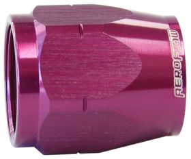 <strong>Alloy Cutter Style Hose End Socket -10AN</strong> <br /> Purple Finish. Suit 500 & 550 Series Fittings