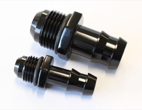 <strong>Replacement Fittings for LS Power Steering Tanks </strong><br />Suit AF77-1020BLK, Black Finish

